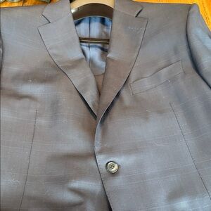 Canali super 150s shadow plaid 42L like new condition